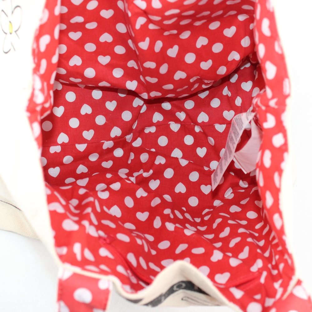 Disney Store 2017 Canvas Retro Mickey Minnie Tote #164 - Picture 4 of 5